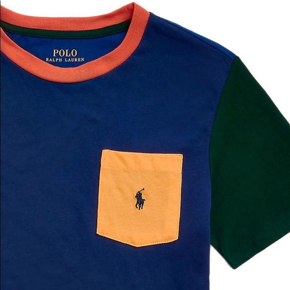 RALPH LAUREN Colorblock Tee - Picture 4 of 5